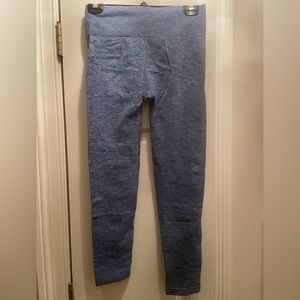 SHEIN Blue 3/4 Length Leggings, Size L